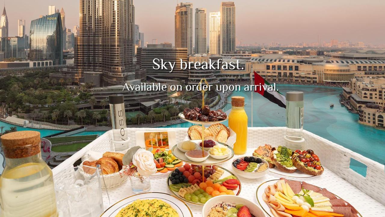Elite Royal Apartment - Full Burj Khalifa & Fountain View - Ruby Dubai Esterno foto